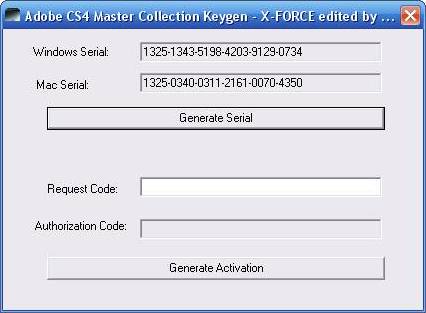 Adobe cs5 master collection serial generator for mac